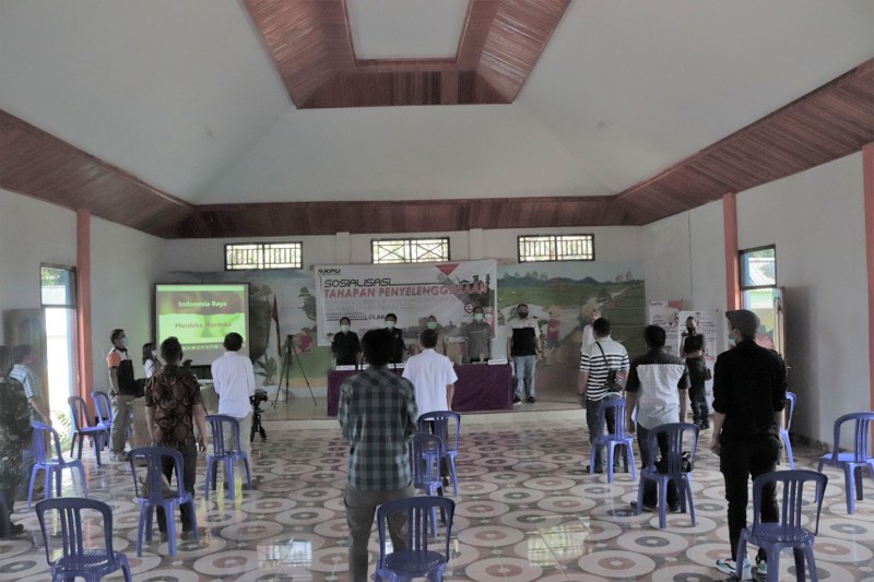 Sosialisasi Tahapan Pilgub Sulut Tahun 2020 Berbasis Komunitas di Kecamatan Lolak